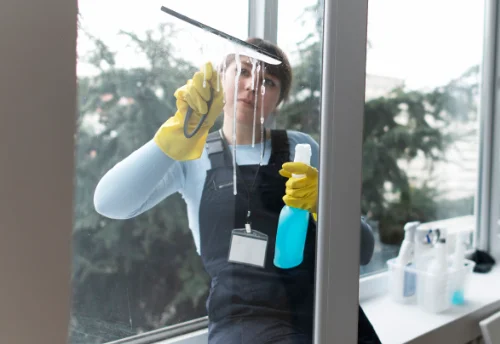 Nettoyage de vitres intérieures et extérieures à Vézeronce-Curtin
